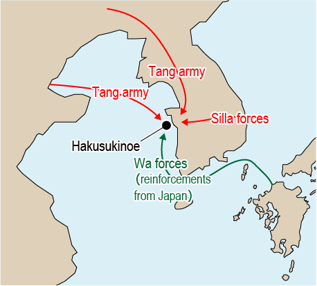 The Battle of Baekgang (Hakusukinoe)