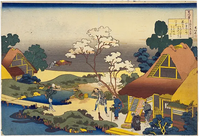 葛飾北斎による木版画