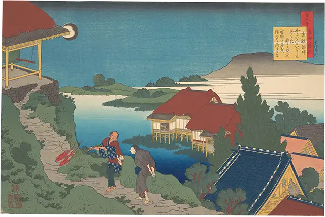 葛飾北斎による浮世絵