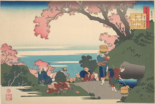 葛飾北斎による浮世絵
